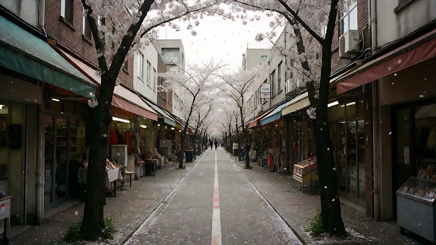 商店街 / 市井场景示意