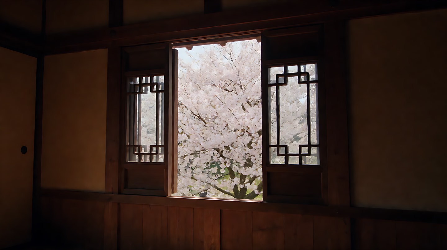 窗边 / 室内向外场景示意